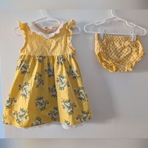 Baby Matilda Jane Brilliant Daydream Summer Sun Dress With Bloomer 18-24m 🌻💛